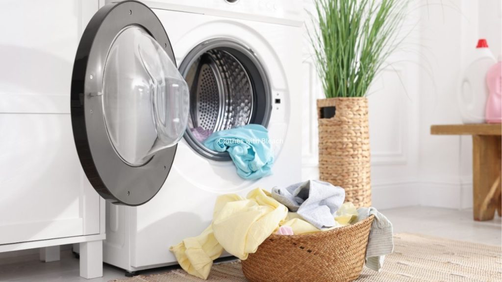 How to Wash Clothes with Bleach in the Washing Machine