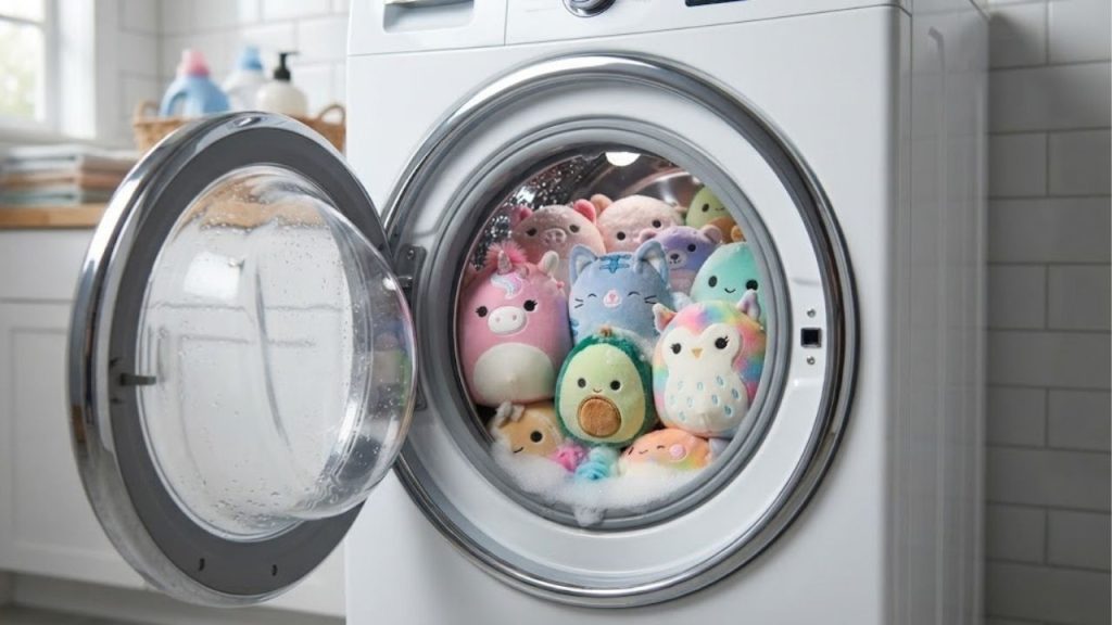 How to Wash Squishmallows in the Washing Machine
