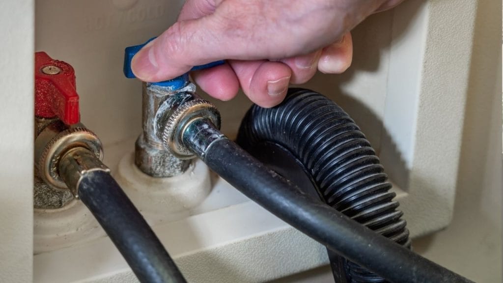 How to Turn off Water Valve to Washing Machine