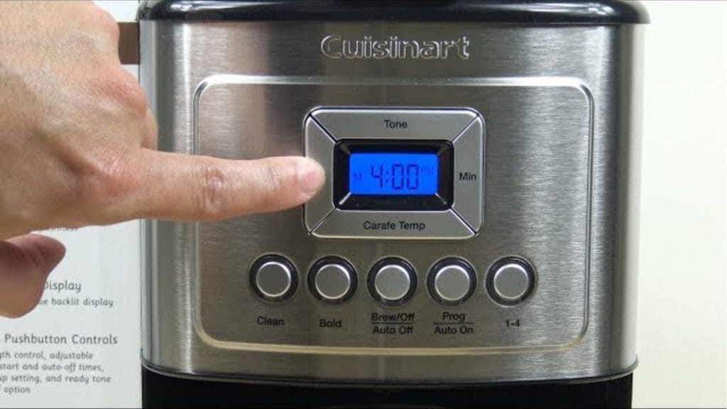 How to Set the Timer on a Cuisinart Coffee Maker